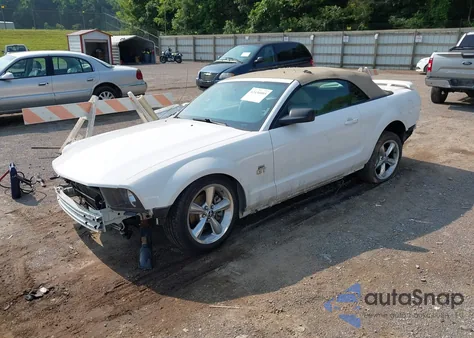2007 Ford Mustang Gt from USA, damaged, VIN 1ZVHT85H875340529